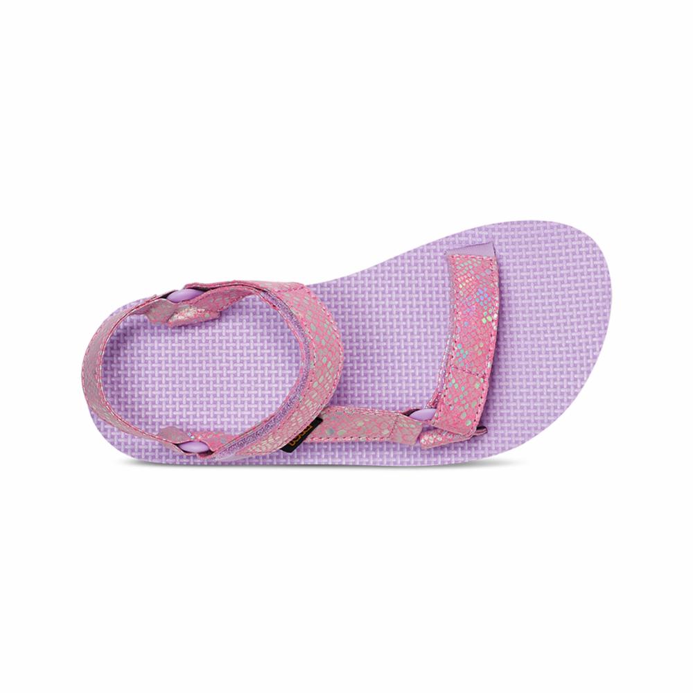 Teva Kids ORIGINAL UNIVERSAL SPARKLIE CHILD PASTEL LILAC - Image 4